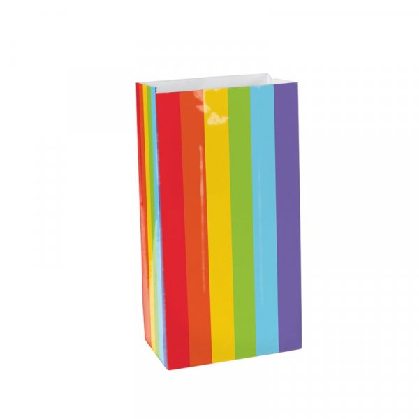 Papperspsar - Mini - Rainbow - 12-pack