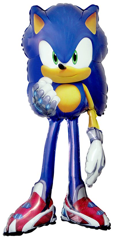 Folieballong – Stor – Sonic – 100×55 cm – Sonic