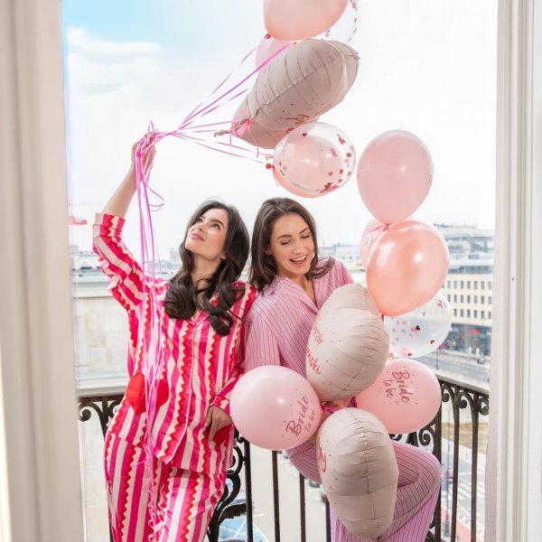 Folieballong - Hjärta - 45 cm - Bride to be - Rosa Folieballong - Hjärta - 45 cm - Bride to be - Rosa