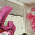Kundbild Sifferballong - Rosa - 1 m - Siffra: 4: Superfin pangig färg! Passade...