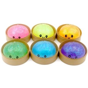 Squishy Dumpling - Glitter - 8,5 cm - 1 st
