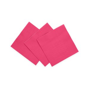 Sm� Servetter - Hot Pink - 24x24 cm - 20-pack