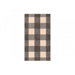 Servetter - Svartrutiga - 33x40 cm - 20-pack