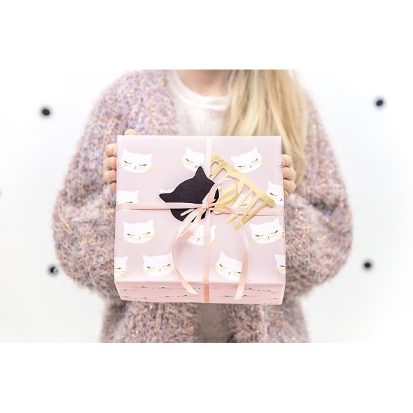 Presentpapper - Cat - 2-pack - 4 meter