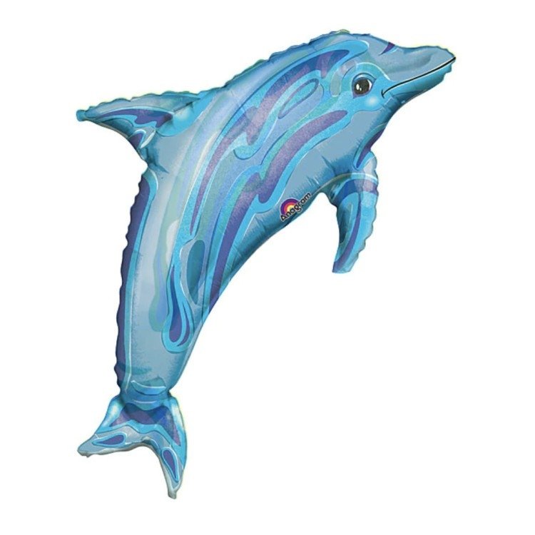Folieballong Delfin – Fyndhörnan