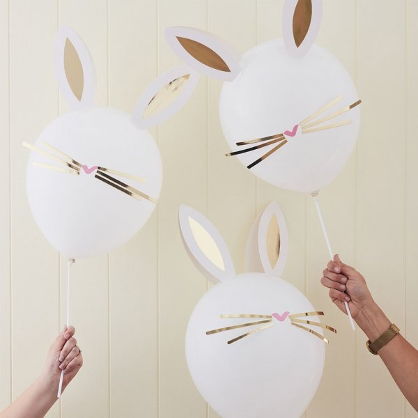 Ballonger - Kanin - Daisy Crazy - 5-pack