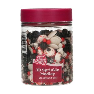 Strössel 3D Sprinkle Medley - Bloody and Bat 70 g Strössel 3D Sprinkle Medley - Bloody and Bat 70 g