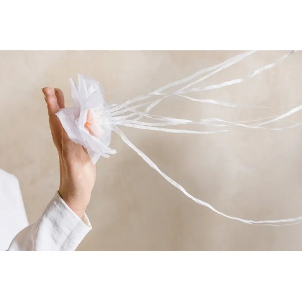 Pappersstreamers - Blommor - 10-pack