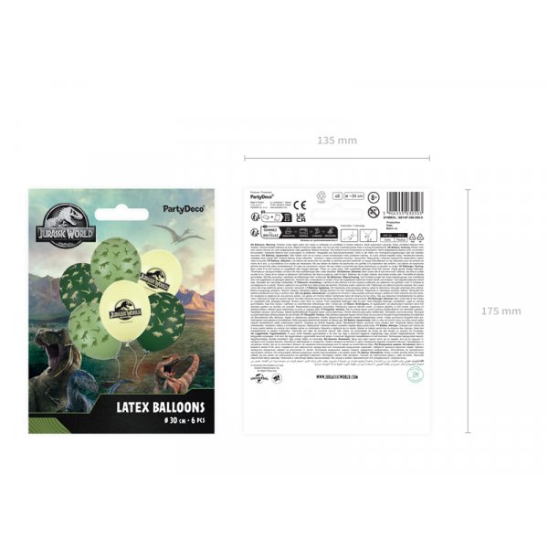 Ballonger Jurassic World - Mix - 30 cm