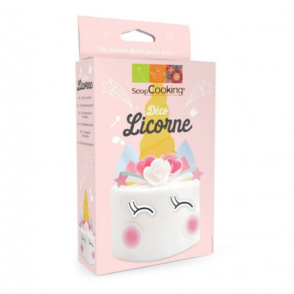 Trtdekoration - ScrapCooking - Unicorn
