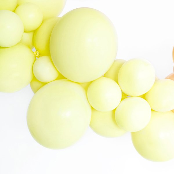 Miniballonger - Pastell - Premium 12 cm - Ljusgula - 10-pack Miniballonger - Pastell - Premium 12 cm - Ljusgula - 10-pack
