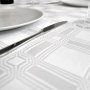 Bordsduk Damask Vit