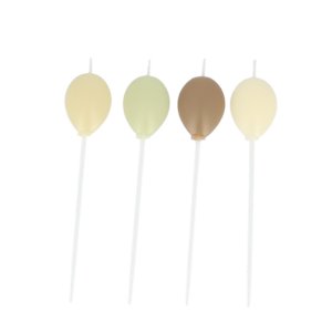 T�rtljus - Ballonger - 4-pack