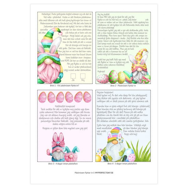 Frdiga nissebrev - Psknissen flyttar in - Vol.1