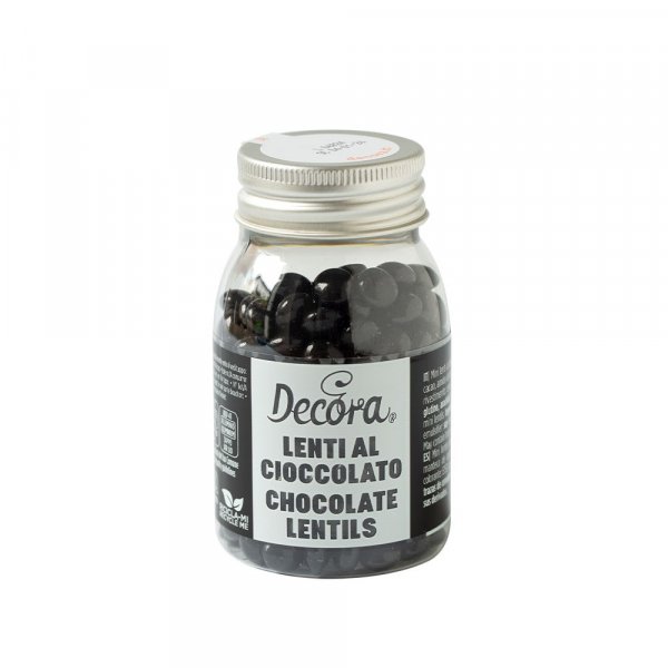Mjölkchokladpärlor/linser - Svarta - 80 g Mjölkchokladpärlor/linser - Svarta - 80 g