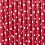 Papperssugr�r, r�d med prickar