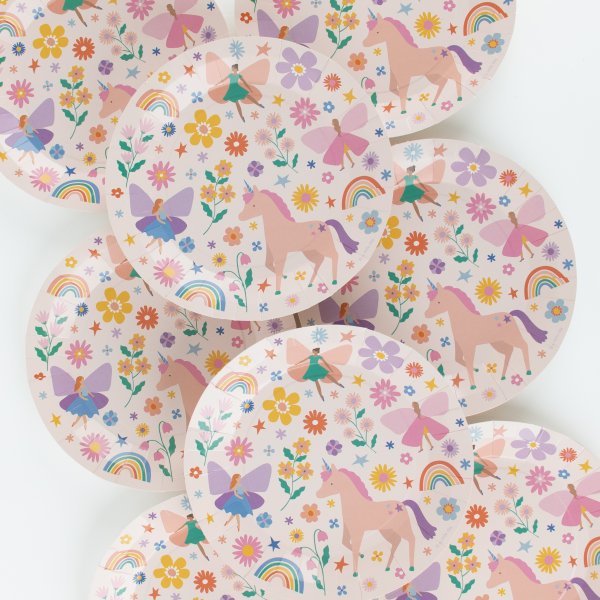 Papptallrik - Enchanted Unicorn - 8-pack Papptallrik - Enchanted Unicorn - 8-pack