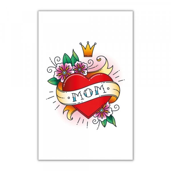 Tatuering - Mamma-motiv