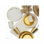Servetter Baby Guld/Vit