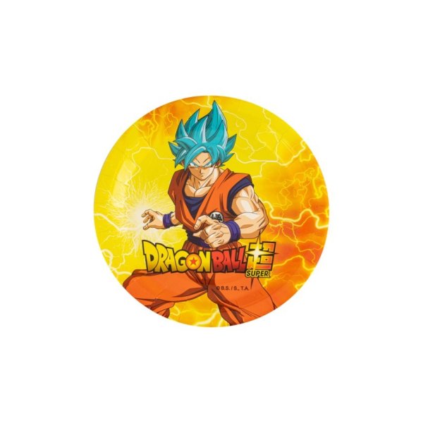 Papptallrikar - Dragon Ball Super- 18 cm - 8-pack