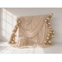 Ballong - Glossy - Champagne Guld - 12 cm - 50-pack