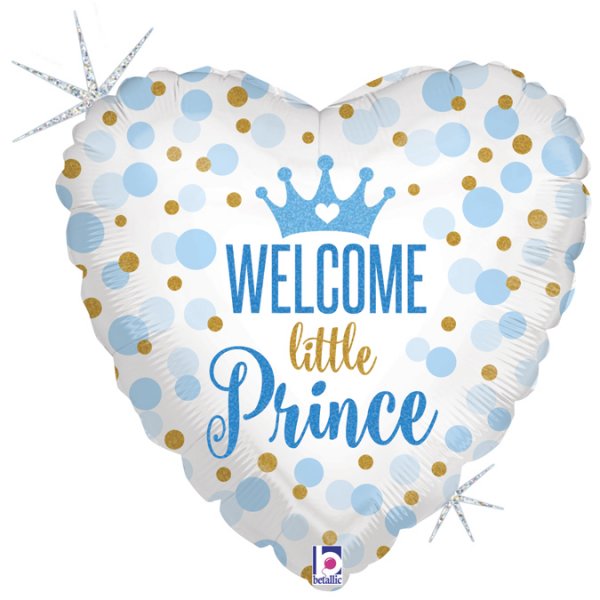 Hjrtballong - Welcome little prince
