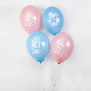 Ballonger - Boy or Girl? - Bl�/Rosa - 8-pack