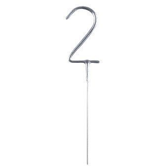 Tomtebloss – Siffra – Silvermetallic – SIffra: 2 – Tomtebloss & Isfacklor, Cake Toppers