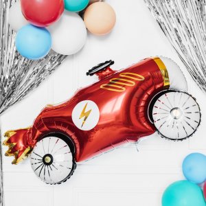 Folieballong - Racingbil