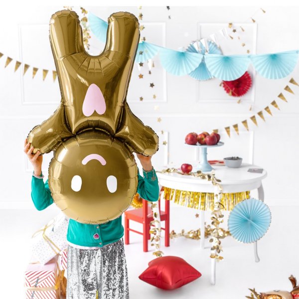 Folieballong - Pepparkaksgubbe