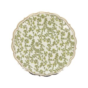 Papptallrikar - Blommor - 8-pack