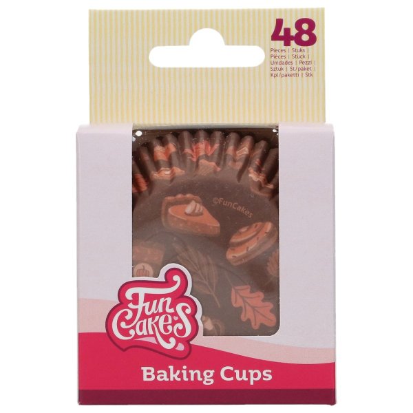 Muffinsformar - Cozy Fall - 48 st Muffinsformar - Cozy Fall - 48 st