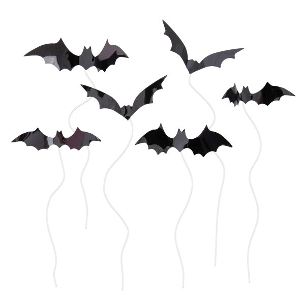 Cake Picks - Fladdermss - 6-pack