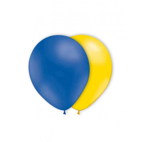 Ballonger - Bl/Gul - 25-pack