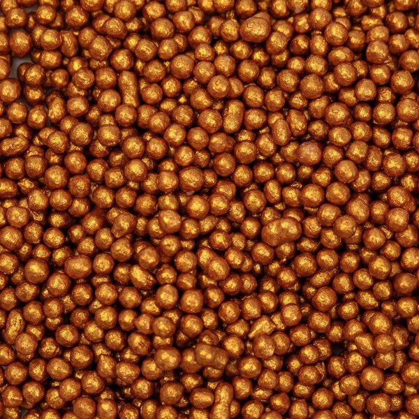 Sockerp�rlor - Mini - Guld - 86g