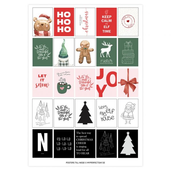 Posters - Nissen flyttar in - 34-pack