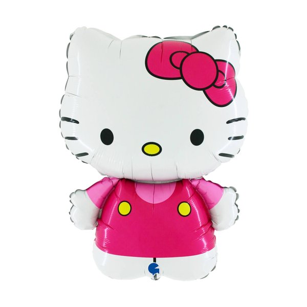 Folieballong - Hello Kitty - Fuchsia - Shape - 64 cm Folieballong - Hello Kitty - Fuchsia - Shape - 64 cm