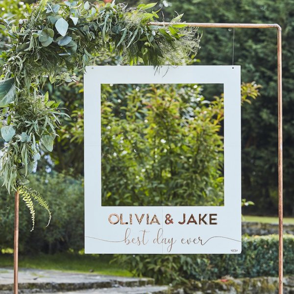 Polaroidskylt - DIY - Botanical Wedding