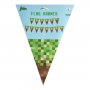Flaggbanner - Gaming Pixel - 3 m