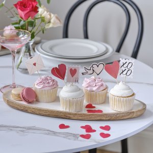 Cake picks - Valentine - Alla hjrtans dag