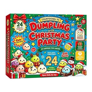 Squishy Mini Dumpling Julkalender 24 dagar