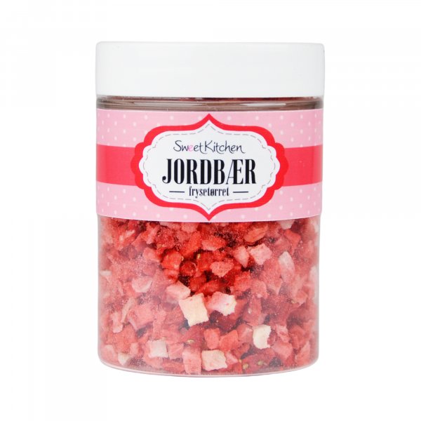 Frystorkade jordgubbar - SweetKitchen - 10g