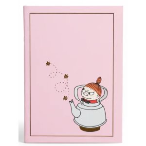 Anteckningsbok - Mumin - Ljusrosa - Lilla My - A5