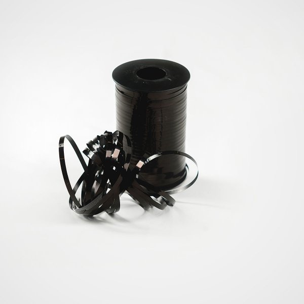 Ballongsn�re - Metallic - Svart - 500 m