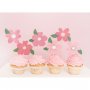 Cake Toppers Blommor 8-pack