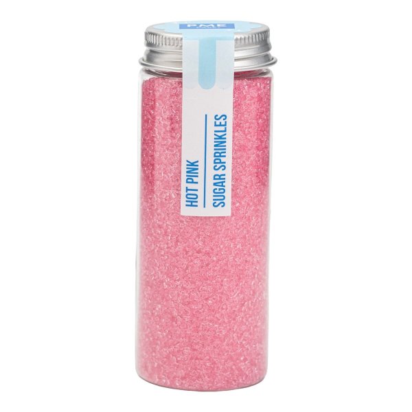 Sockerkristaller - Hot pink - 112g Sockerkristaller - Hot pink - 112g