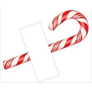 Placeringskort - Polkagris - 8-pack