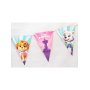 Vimpelgirlang - Paw Patrol - Rosa - 1,9m