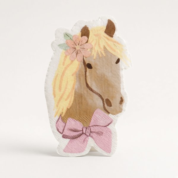 Servetter - Girl on Horse - Lavenders Blue - 16-pack
