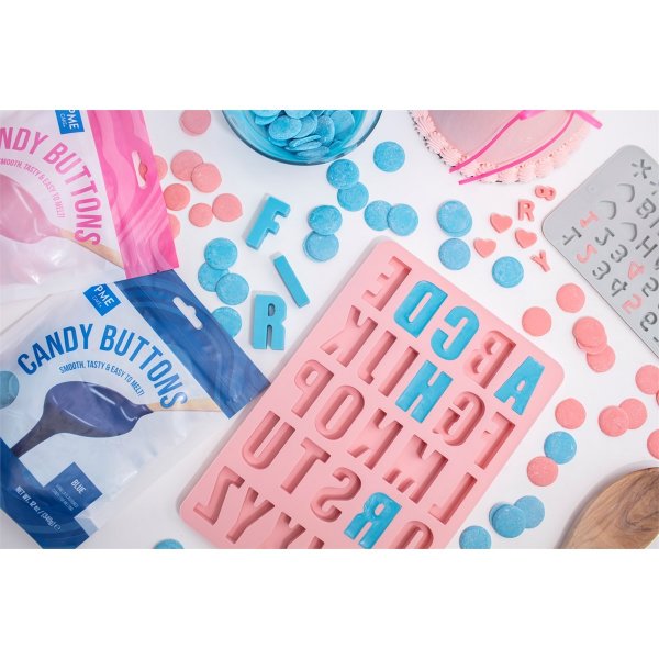 Candy Buttons - Rd - PME - 340g